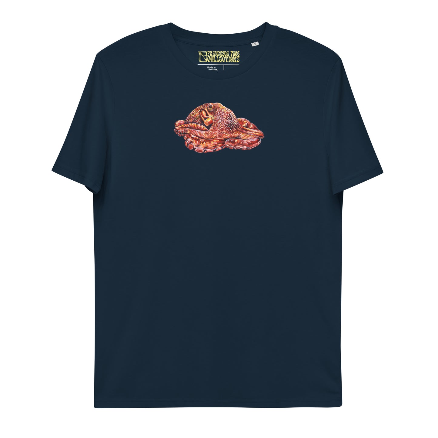 Giant Pacific Octopus Unisex Organic T-Shirt