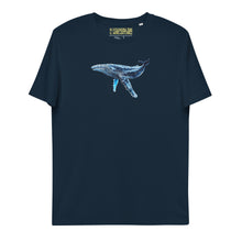 Load image into Gallery viewer, Humpback Whale Unisex Organic Tee
