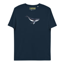 Load image into Gallery viewer, Humpback Whale Unisex Organic Tee
