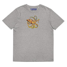 Load image into Gallery viewer, Blue ringed octopus Unisex Organic Tee
