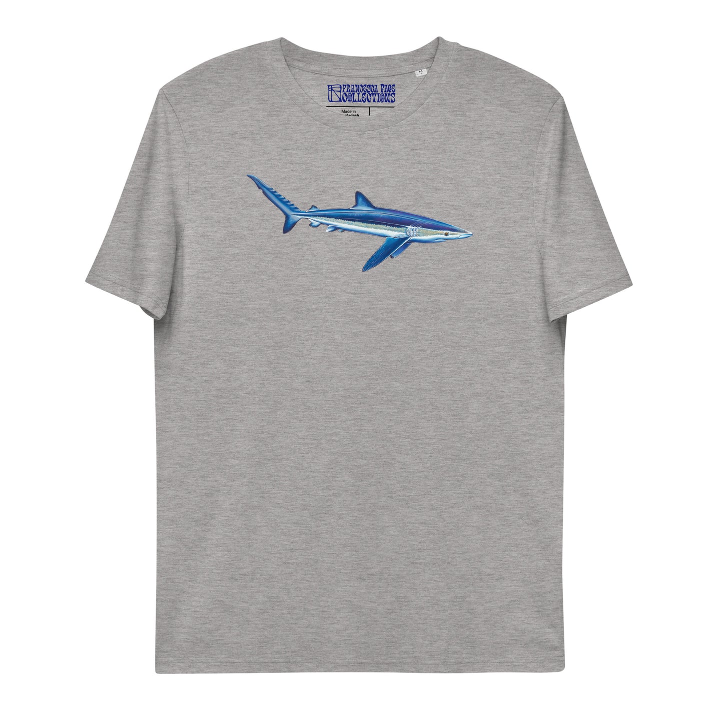 Blue Shark Unisex Organic T-Shirt