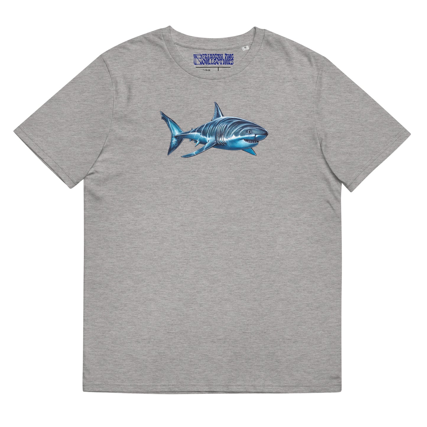 Great White Shark Unisex Organic T-Shirt