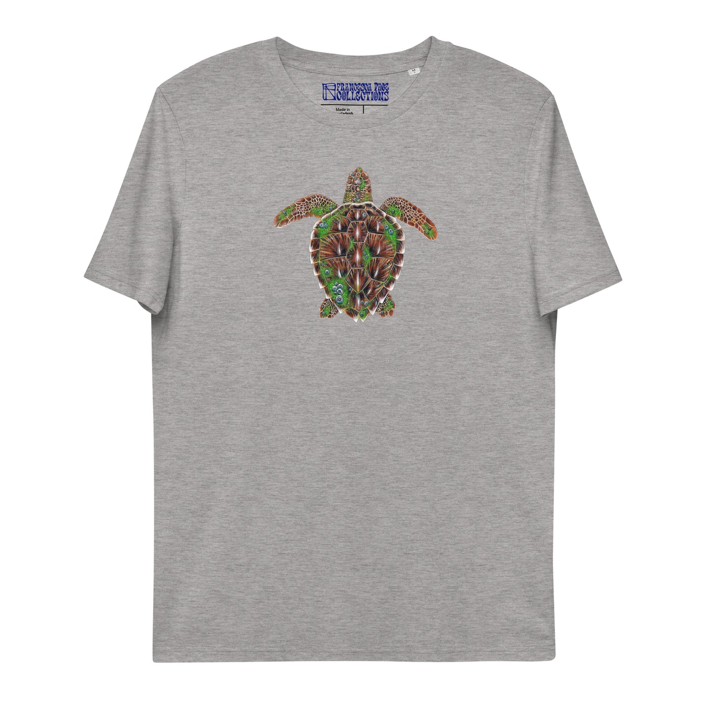 Loggerhead Sea Turtle Unisex Organic T-Shirt