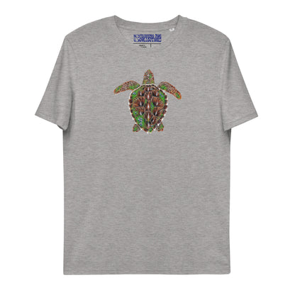 Loggerhead Sea Turtle Unisex Organic T-Shirt