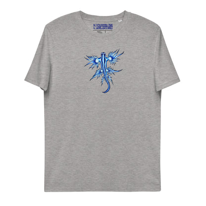 Blue Sea Dragon Unisex Organic T-Shirt