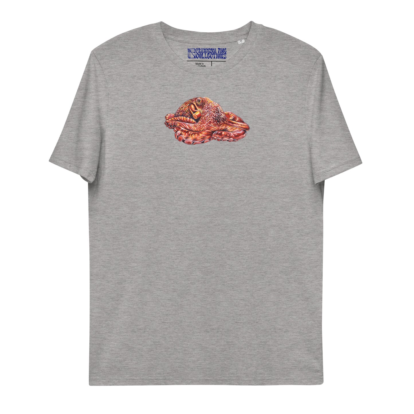 Giant Pacific Octopus Unisex Organic T-Shirt