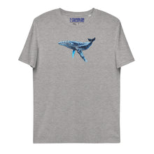 Load image into Gallery viewer, Humpback Whale Unisex Organic Tee
