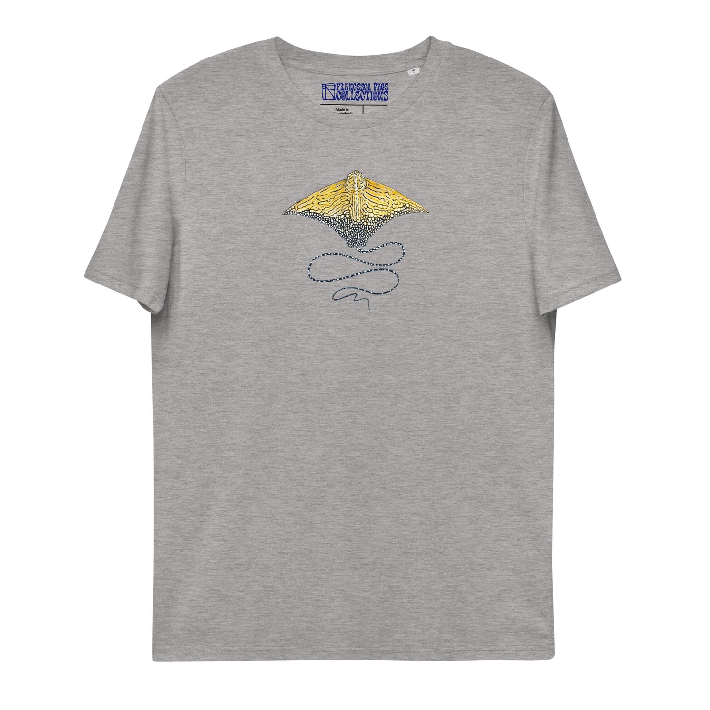 Ornate Eagle Ray Unisex Organic T-Shirt