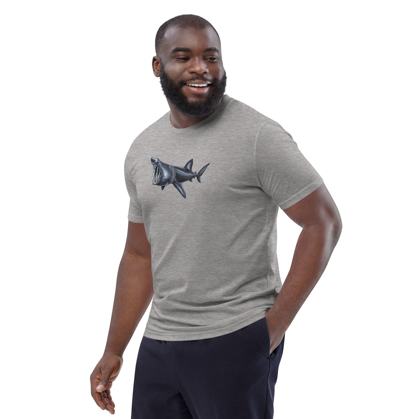 Basking Shark Unisex Organic T-Shirt