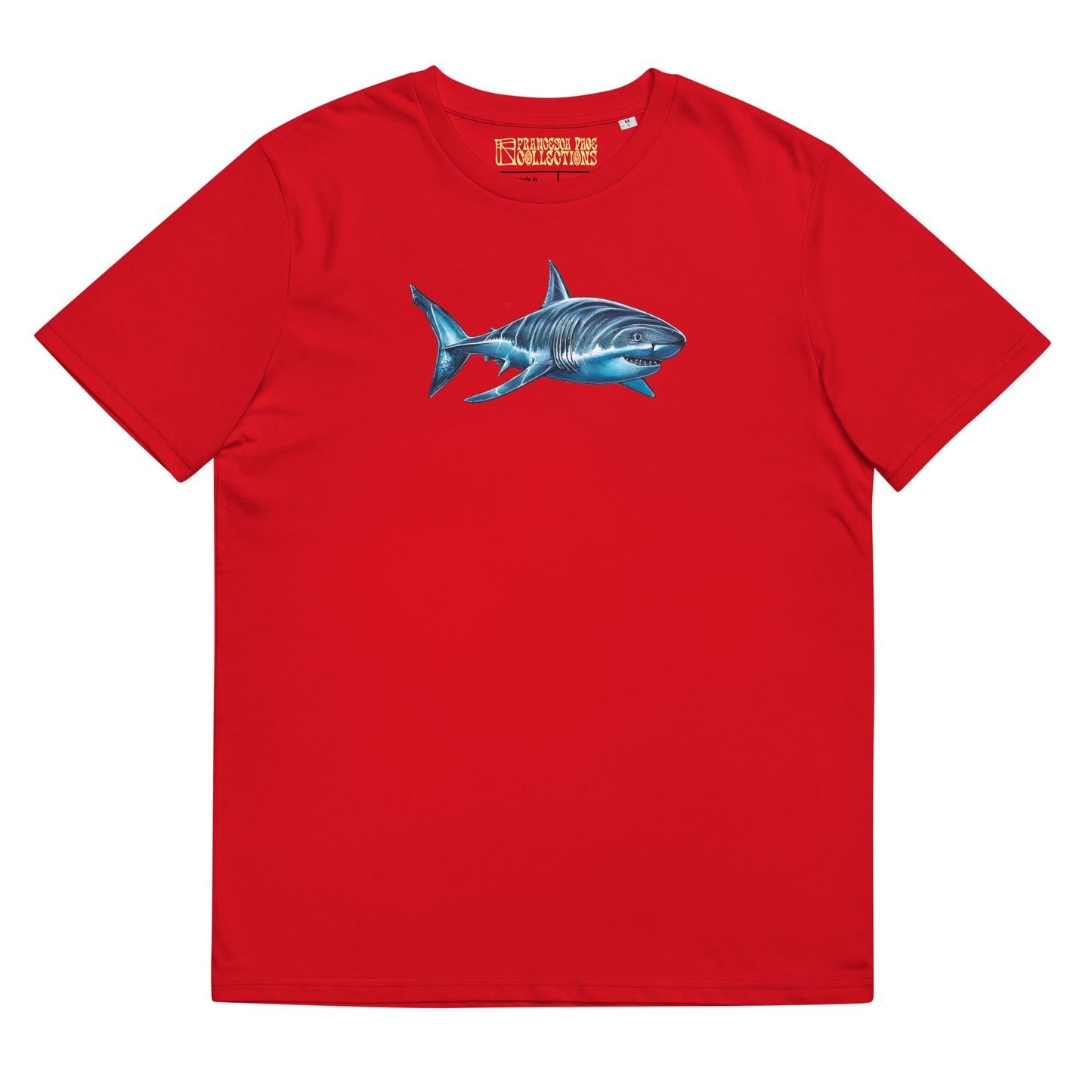 Great White Shark Unisex Organic T-Shirt