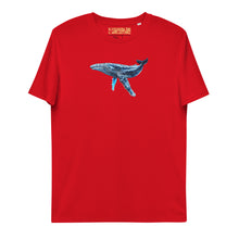 Load image into Gallery viewer, Humpback Whale Unisex Organic Tee
