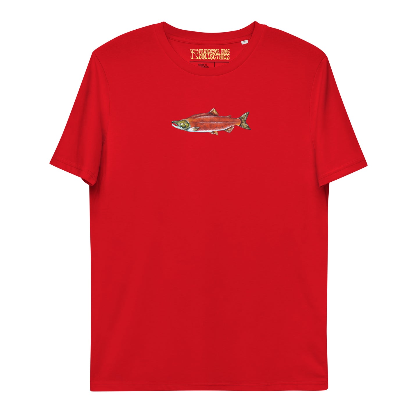 Sockeye Salmon Unisex Organic T-Shirt