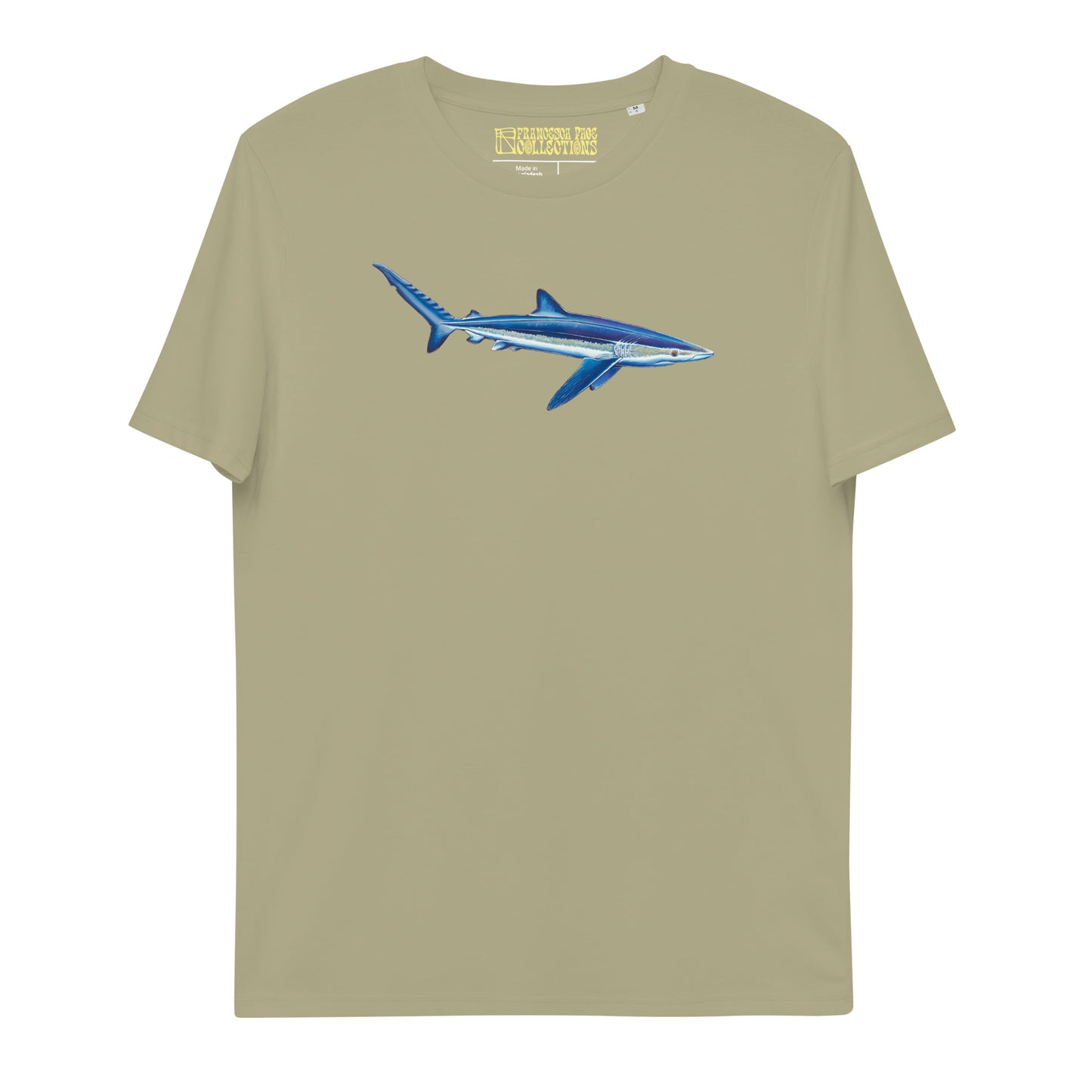 Blue Shark Unisex Organic T-Shirt