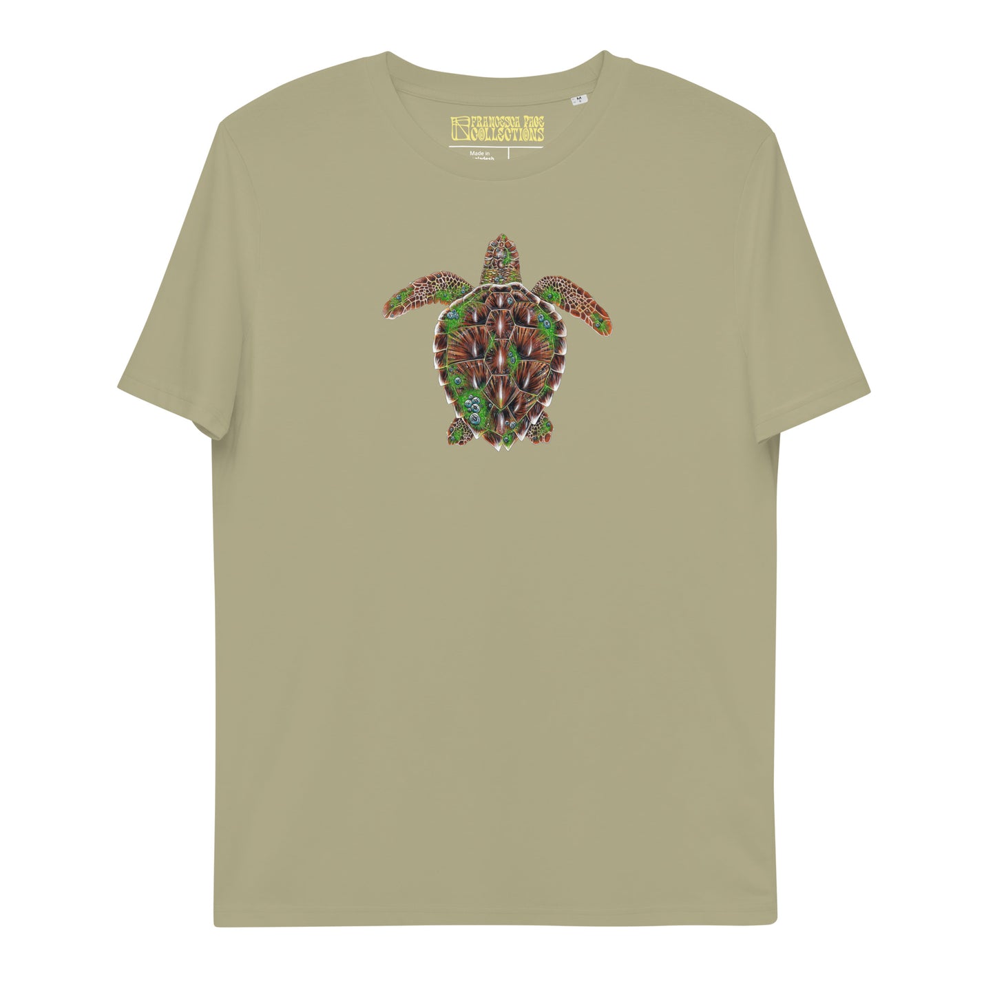 Loggerhead Sea Turtle Unisex Organic T-Shirt