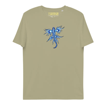 Blue Sea Dragon Unisex Organic T-Shirt