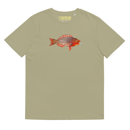 Redlip Parrotfish Unisex Organic T-Shirt