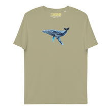 Load image into Gallery viewer, Humpback Whale Unisex Organic Tee
