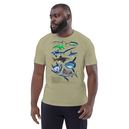 Pelagic Fish Unisex Organic T-Shirt