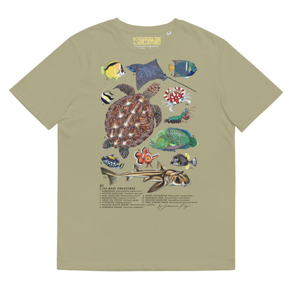 Reef Creatures Unisex Organic T-Shirt