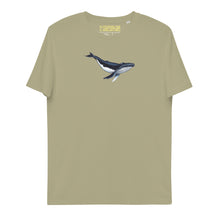 Load image into Gallery viewer, Humpback Whale Unisex Organic Tee
