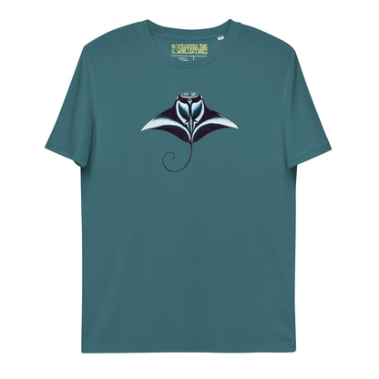 Manta Ray Unisex Organic T-Shirt