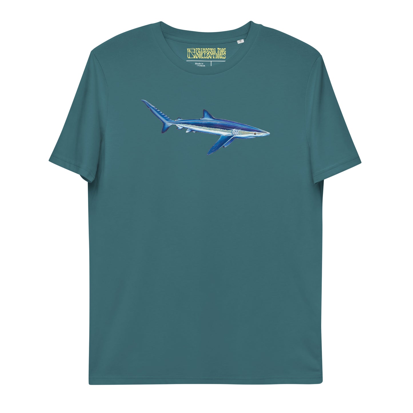 Blue Shark Unisex Organic T-Shirt