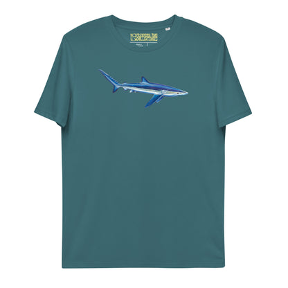 Blue Shark Unisex Organic T-Shirt