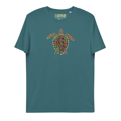 Loggerhead Sea Turtle Unisex Organic T-Shirt