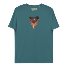 Load image into Gallery viewer, Megalodon Shark Unisex Organic Tee
