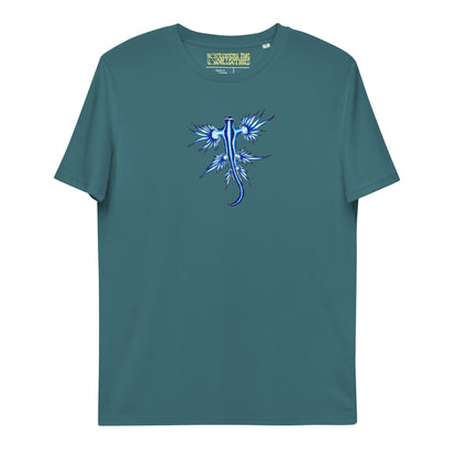 Blue Sea Dragon Unisex Organic T-Shirt