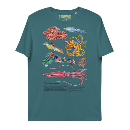 Cephalopod Unisex Organic T-Shirt