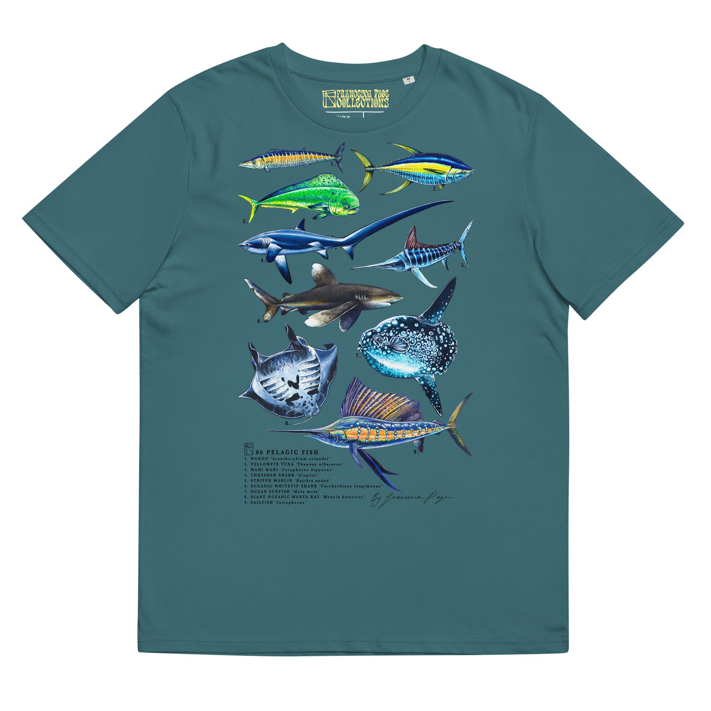 Pelagic Fish Unisex Organic T-Shirt