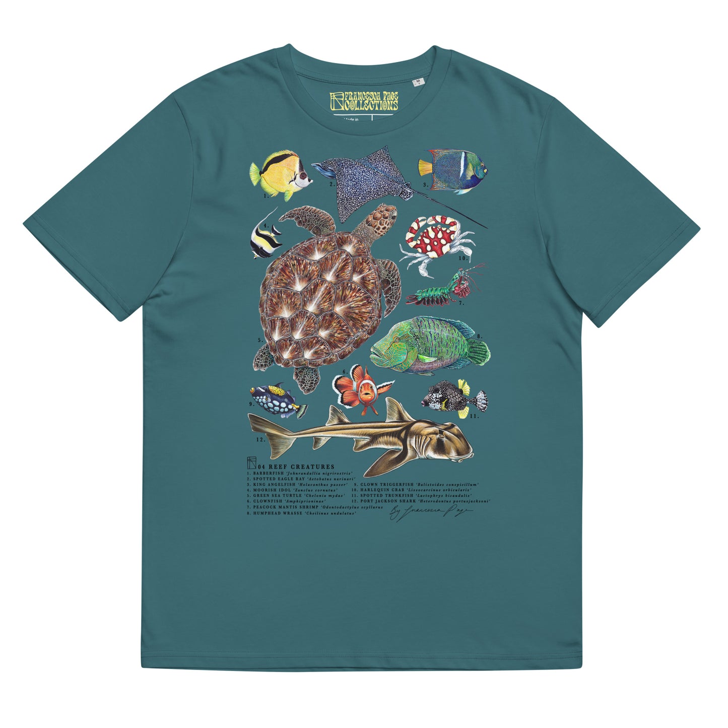 Reef Creatures Unisex Organic T-Shirt