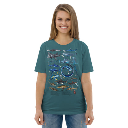 SHARKS Unisex Organic T-Shirt