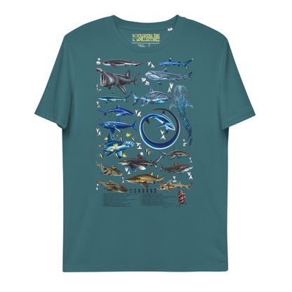 SHARKS Unisex Organic T-Shirt