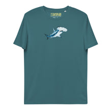 Load image into Gallery viewer, Great Hammerhead Shark Unisex Organic Tee
