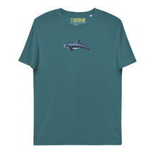 Load image into Gallery viewer, Risso&#39;s Dolphin Unisex Organic Tee
