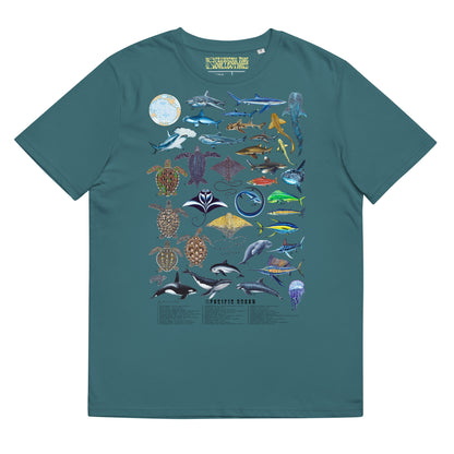 Pacific Ocean Unisex Organic T-Shirt