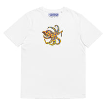 Load image into Gallery viewer, Blue ringed octopus Unisex Organic Tee
