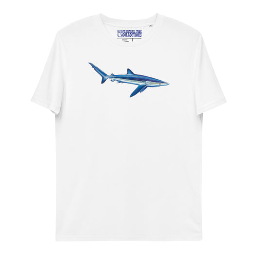 Blue Shark Unisex Organic T-Shirt