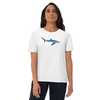 Blue Shark Unisex Organic T-Shirt