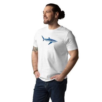 Blue Shark Unisex Organic T-Shirt