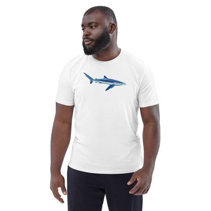 Blue Shark Unisex Organic T-Shirt