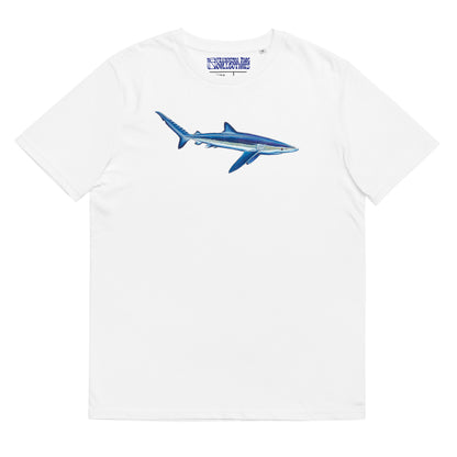 Blue Shark Unisex Organic T-Shirt