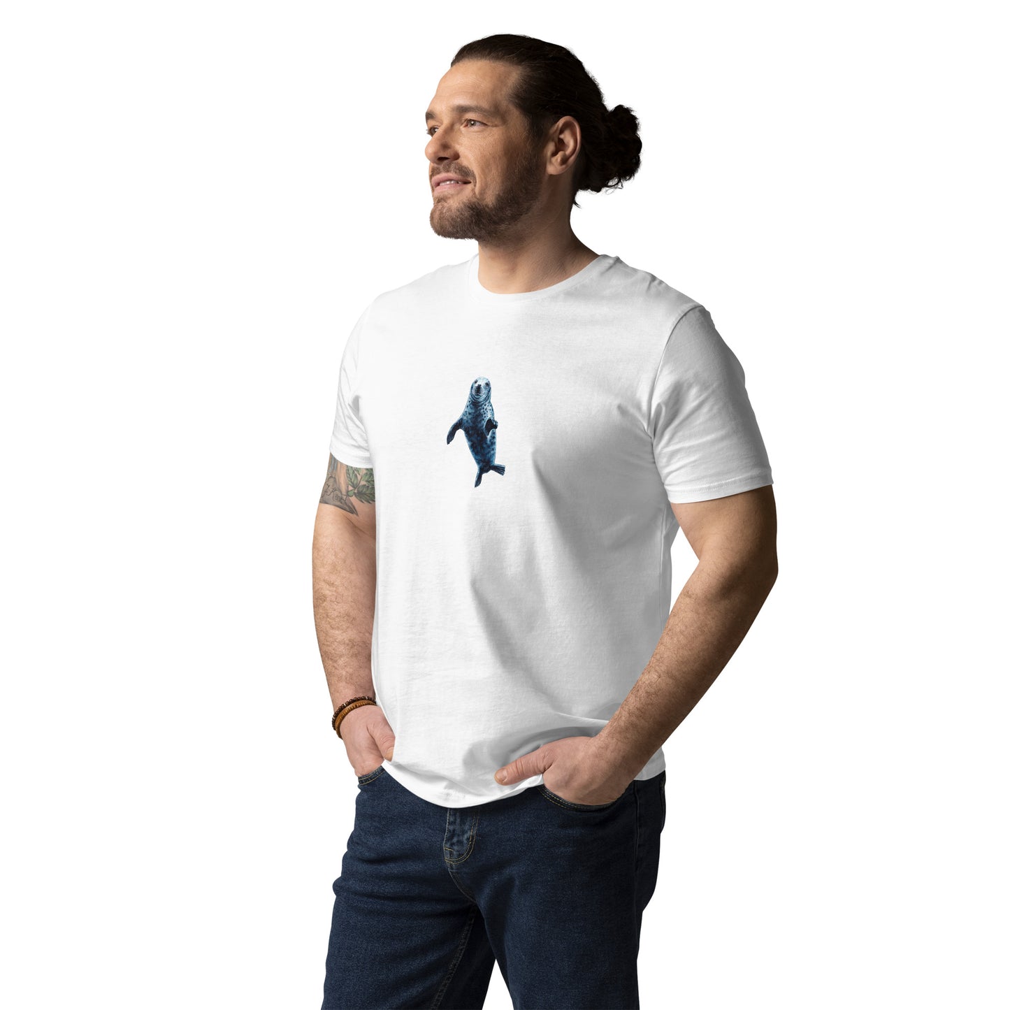 Grey Seal Unisex Organic T-Shirt