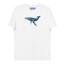 Load image into Gallery viewer, Humpback Whale Unisex Organic Tee
