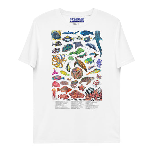 Reef Creatures Unisex Organic T-Shirt