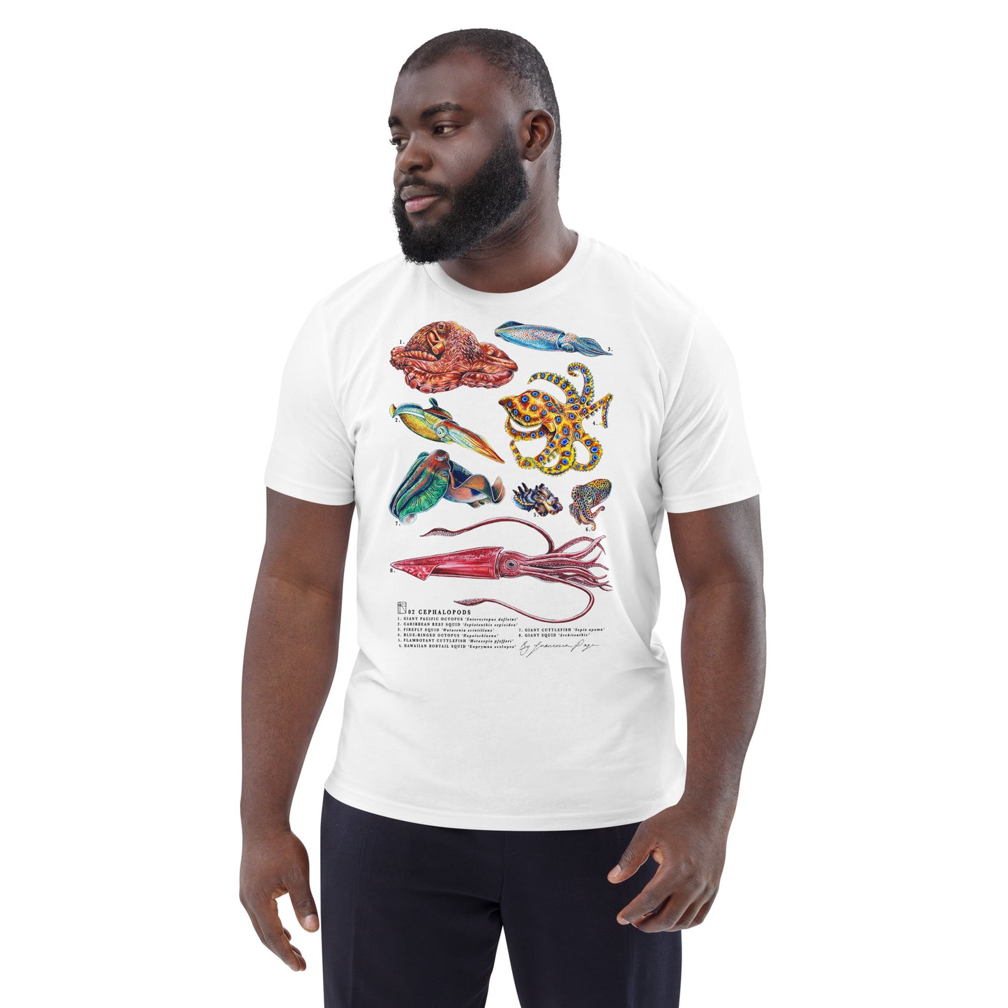 Cephalopod Unisex Organic T-Shirt