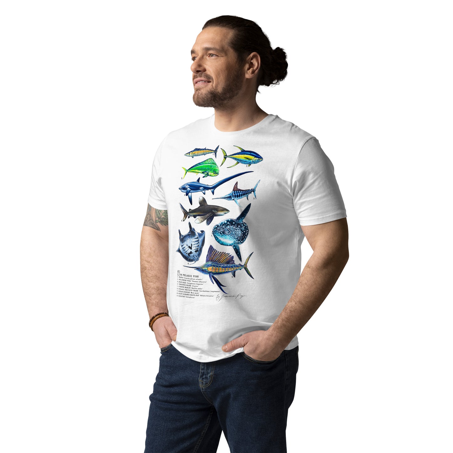 Pelagic Fish Unisex Organic T-Shirt