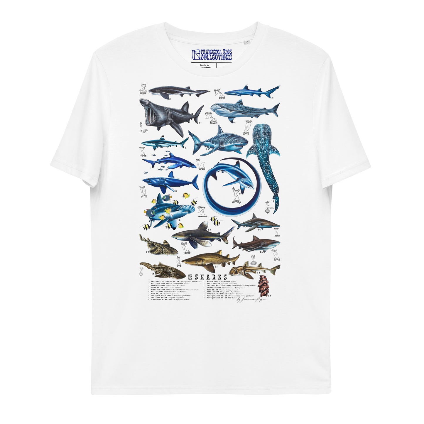 SHARKS Unisex Organic T-Shirt